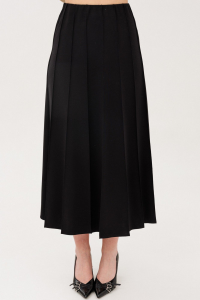Юбка Marshop М225/1 черный - фото 4