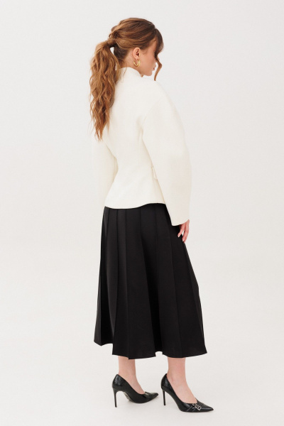 Юбка Marshop М225/1 черный - фото 3