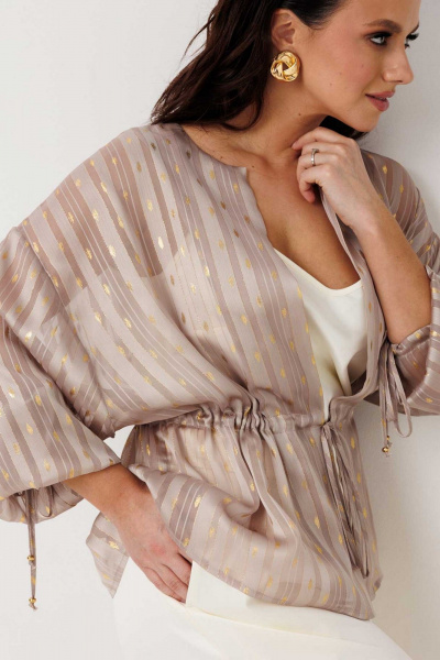 Блуза Mislana 1300 золото - фото 6