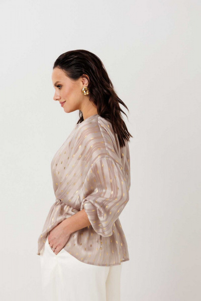 Блуза Mislana 1300 золото - фото 3