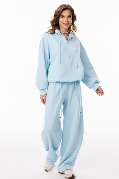 Брюки, джемпер EOLA 3048 голубой - фото 10