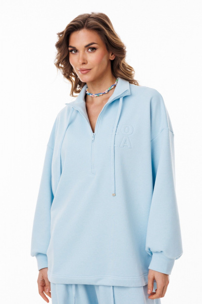 Брюки, джемпер EOLA 3048 голубой - фото 8