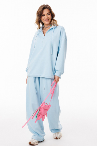 Брюки, джемпер EOLA 3048 голубой - фото 2