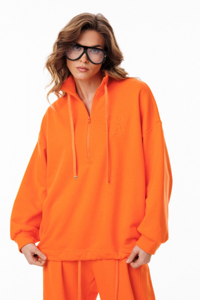 Брюки, джемпер EOLA 3048 оранжевый - фото 14