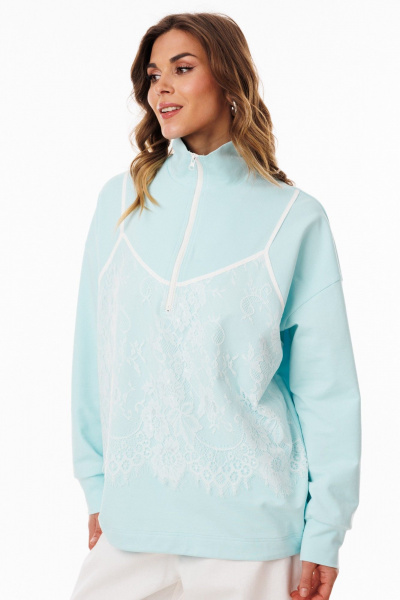 Джемпер EOLA 3056 ментол - фото 16