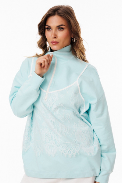 Джемпер EOLA 3056 ментол - фото 13