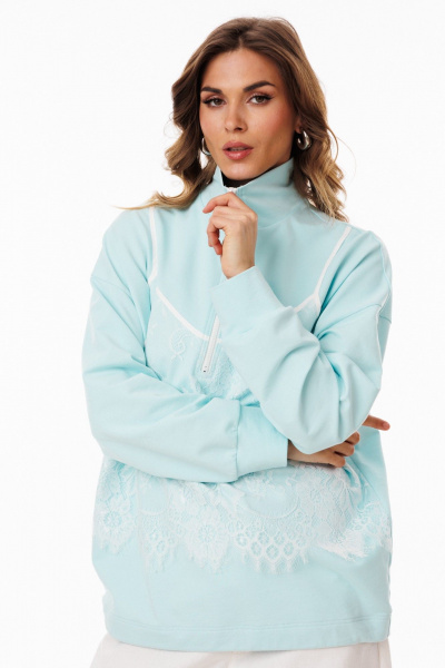 Джемпер EOLA 3056 ментол - фото 12