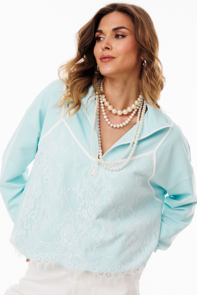 Джемпер EOLA 3056 ментол - фото 10