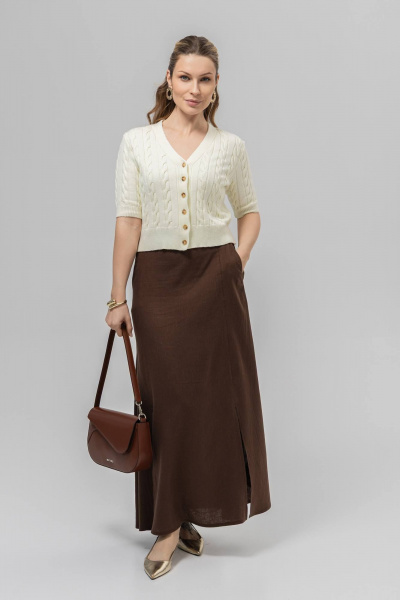 Жакет Romgil РВ0402-ВИ4 молочный - фото 4