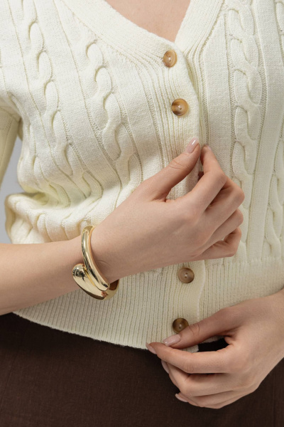 Жакет Romgil РВ0402-ВИ4 молочный - фото 3