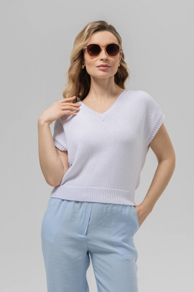 Джемпер Romgil РВ0403-ХЛ4 белый - фото 4