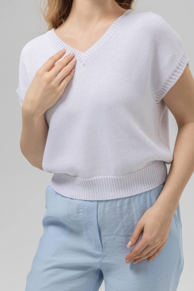 Джемпер Romgil РВ0403-ХЛ4 белый - фото 3