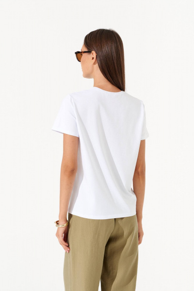 Майка Romgil РП0125-ХЛ4 белый - фото 2