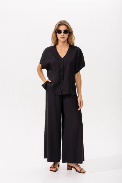 Брюки Romgil РТ0134-ВИ4 черный_ - фото 4