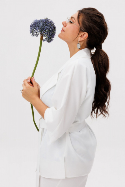 Брюки, жакет, топ Anelli 1672 облачное небо - фото 9