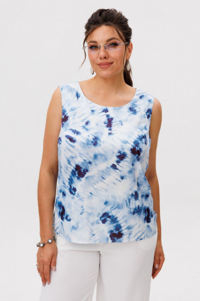 Брюки, жакет, топ Anelli 1672 облачное небо - фото 7