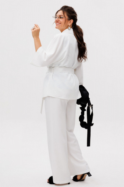 Брюки, жакет, топ Anelli 1672 облачное небо - фото 4