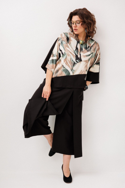 Блуза, брюки Anelli 1793.1 природный пейзаж - фото 9