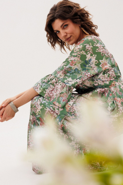 Платье Anelli 1822 акация в саду - фото 9