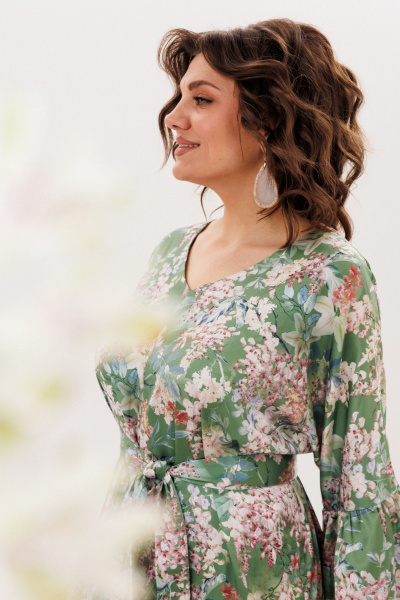 Платье Anelli 1822 акация в саду - фото 7