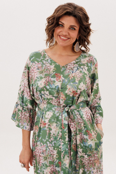 Платье Anelli 1822 акация в саду - фото 2