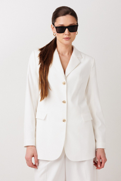 Жакет ERTANNO 1012 молочный - фото 1