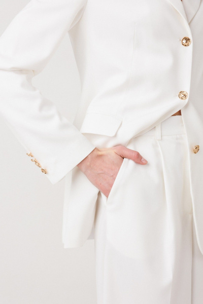 Брюки ERTANNO 1013 молочный - фото 6