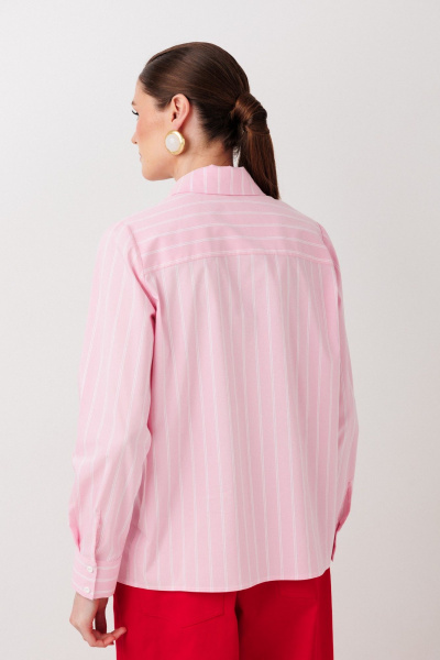 Рубашка, галстук ERTANNO 1018 розовый - фото 4