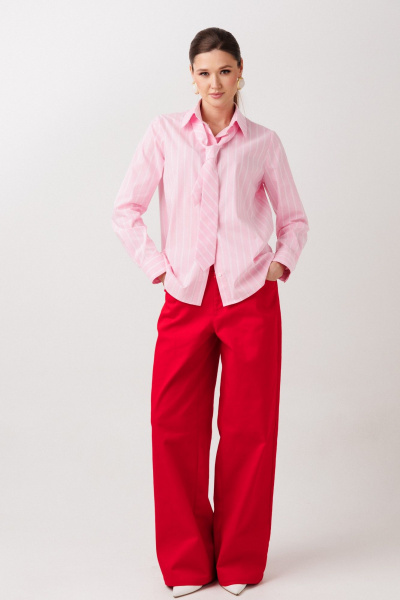 Брюки ERTANNO 1020 красный - фото 9