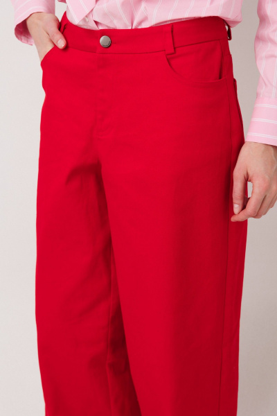 Брюки ERTANNO 1020 красный - фото 5