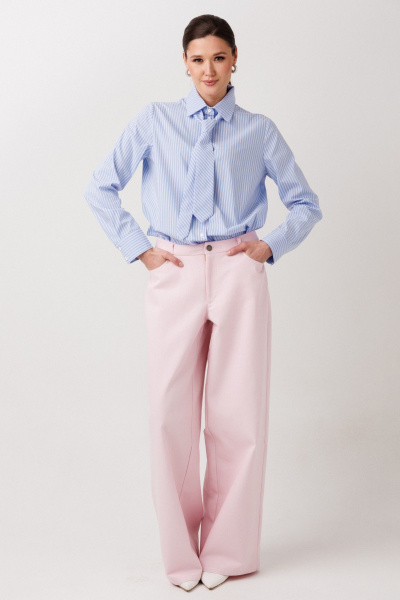 Брюки ERTANNO 1021 розовый - фото 10