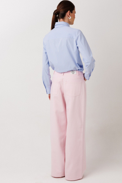 Брюки ERTANNO 1021 розовый - фото 7