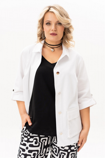 Блуза, брюки, жакет Algranda А4130 - фото 6