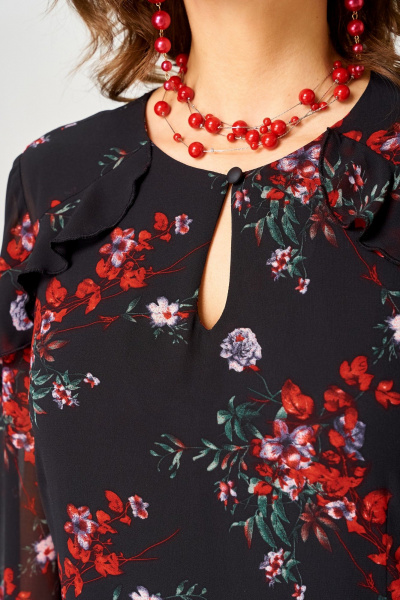 Платье EVA GRANT 7281А  цветочный_принт - фото 13