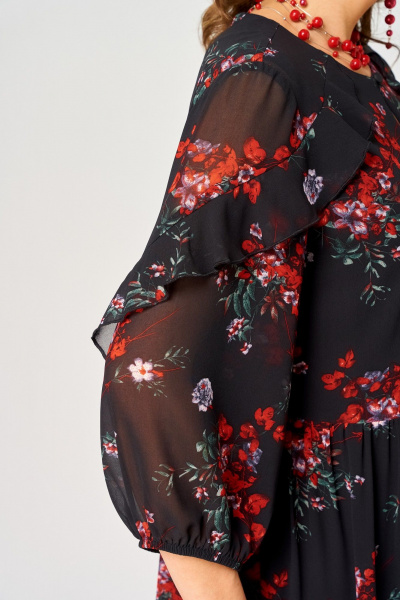 Платье EVA GRANT 7281А  цветочный_принт - фото 11