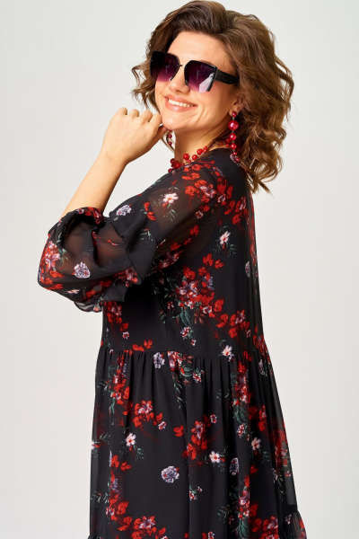 Платье EVA GRANT 7281А  цветочный_принт - фото 9