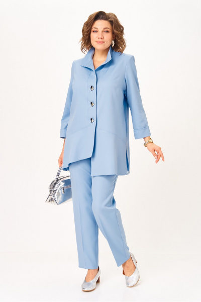 Брюки, туника Vilena 1110 голубой - фото 15