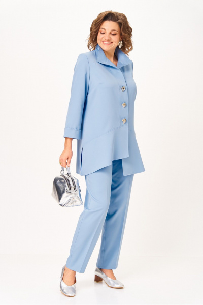 Брюки, туника Vilena 1110 голубой - фото 14