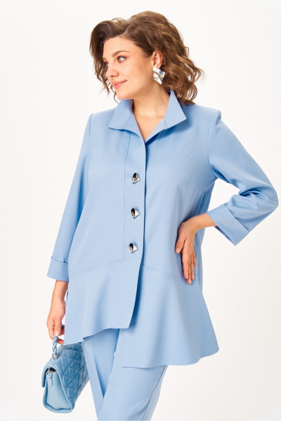 Брюки, туника Vilena 1110 голубой - фото 7