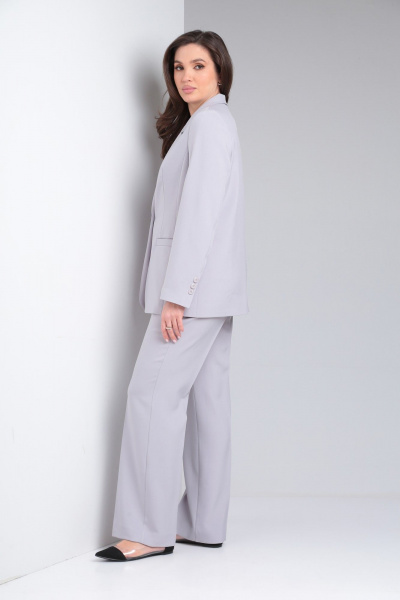 Брюки, жакет, жилет Vilena 1120 серый - фото 6