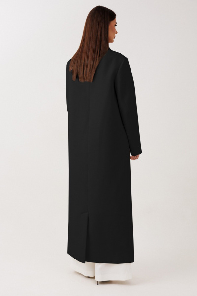 Пальто V&N Fashion 1122 черный - фото 2