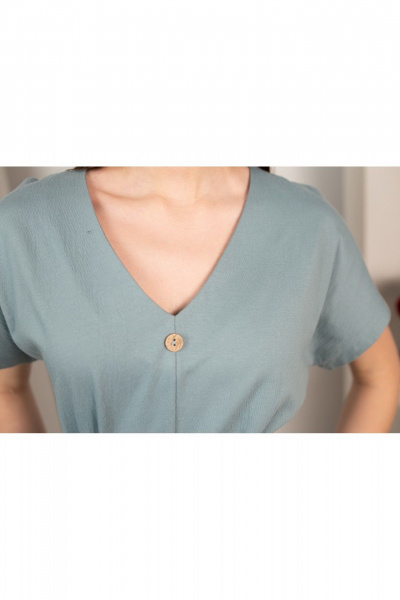 Платье Купалинка 683704.158-164 ментоловый - фото 5