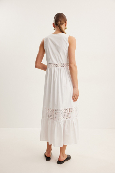 Платье DAVA 1149 белый - фото 7