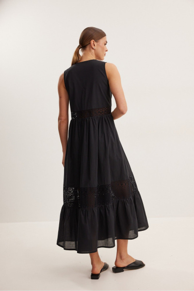 Платье DAVA 1149 черный - фото 7