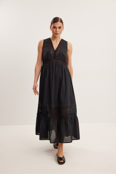 Платье DAVA 1149 черный - фото 1