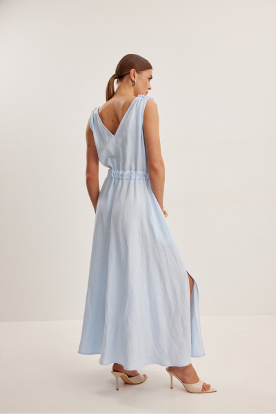 Платье DAVA 1223 голубой - фото 8