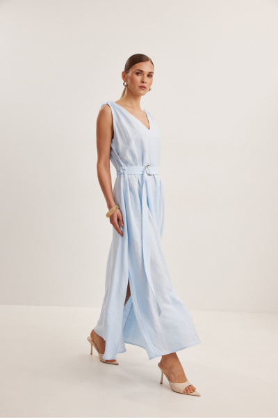 Платье DAVA 1223 голубой - фото 5