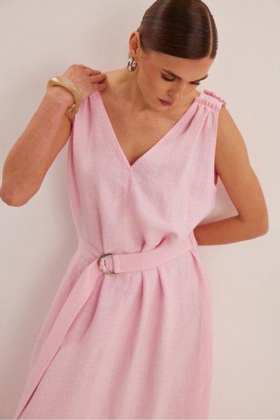 Платье DAVA 1223 розовый - фото 5