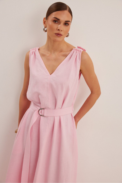 Платье DAVA 1223 розовый - фото 4