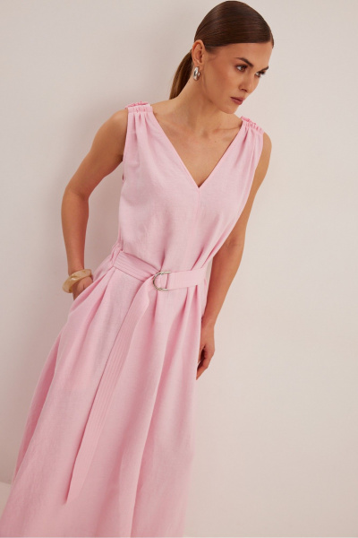 Платье DAVA 1223 розовый - фото 3